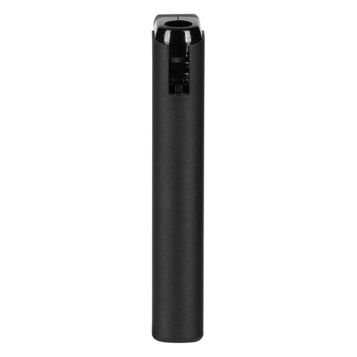 MAGMA SOFT, plastic electronic lighter in metal case, with turbo flame, metallic black