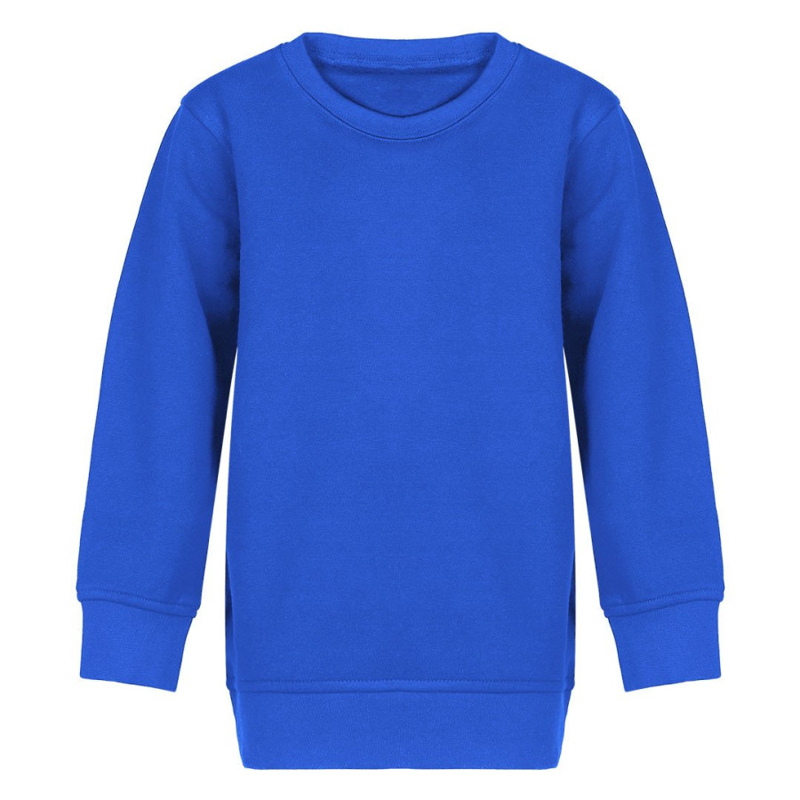 SPRING KID, kids' sweatshirt, round neck, 280 g/m2, royal blue