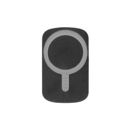 KOCH. Car smartphone holder with wireless magnetic charger 15W in recycled ABS (100% rABS)