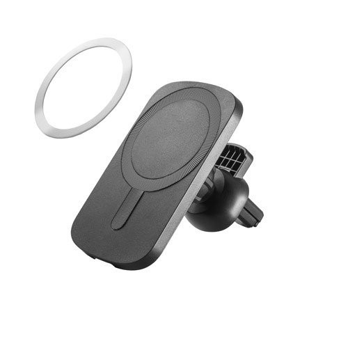 KOCH. Držač za mobilni telefon u automobilu sa bežičnim magnetnim punjačem 15W u recyklovaného ABS (100% rABS)