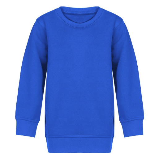 SPRING KID, kids' sweatshirt, round neck, 280 g/m2, royal blue