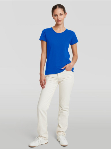 RUSSEL, Ladies' Authentic Classic T pamučna majca svetlo rojal plava XS