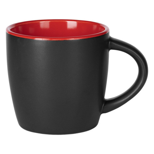 BLACK BERRY, stoneware mug, 300 ml, red
