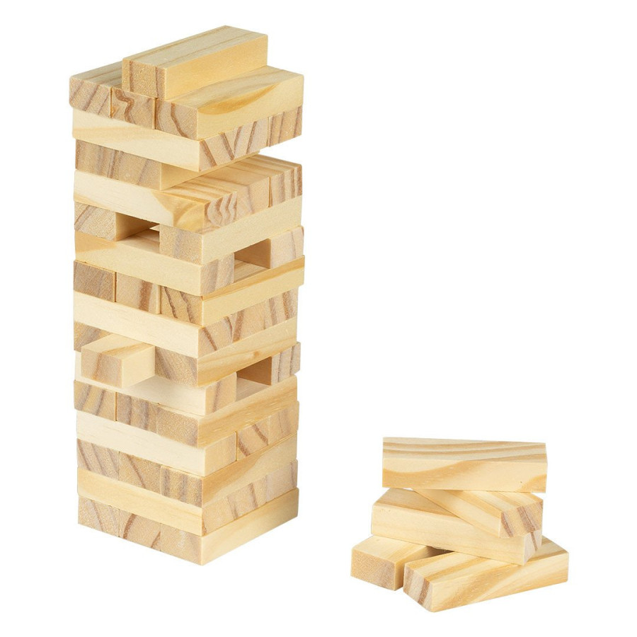 TOWER 54, wooden tower game beige