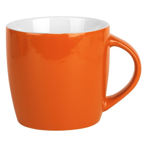 BERRY, stoneware mug, 300 ml, orange
