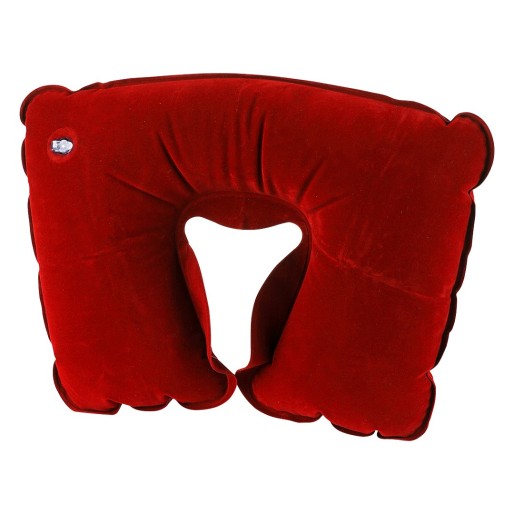 LEGERO, inflatable travel pillow red