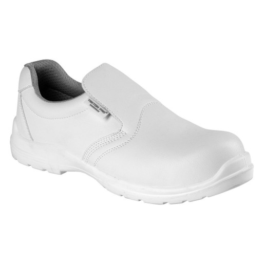 WEISS, low-cut safety shoes s2 src, white