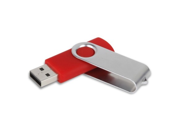 SMART, USB Flash Memory, 4GB, Red