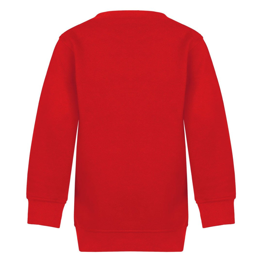 SPRING KID, dečja dukserica, okrugli izrez, 280 g/m2, crvena