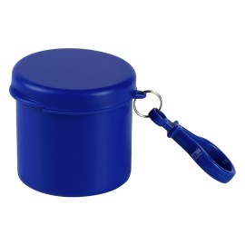 DRY, raincoat in a plastic case, blue