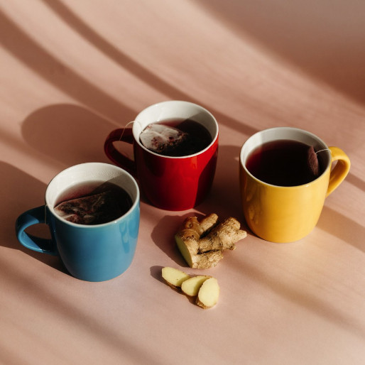 BERRY, stoneware mug, 300 ml, red