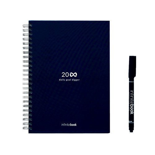 STARTER KIT INFINITE PLANNER A5. Set uključuje "Infinite Diary", set za čišćenje, marker i držač markera