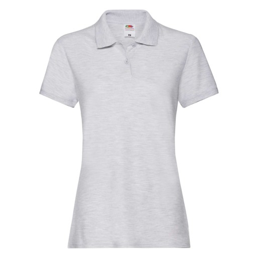 Fruit of the Loom, Ladies Premium Polo, women's premium polo shirt, lined, XS