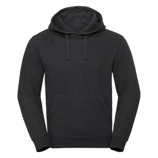 Russell, muški authentic melange hooded duks, pepeljasto karbon, XS