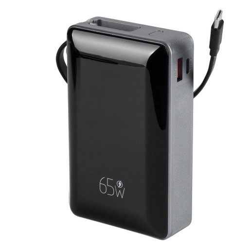 ZEST 20PD 65W, laptop power bank, 20.000 mah, 65w, dark gray