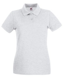 Fruit of the Loom, Ladies Premium Polo, women's premium polo shirt, polished, M