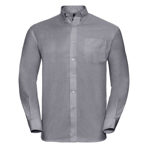 RUSSELL EASY CARE OXFORD men's LS ECare Oxfrd shirt, long sleeve shirt