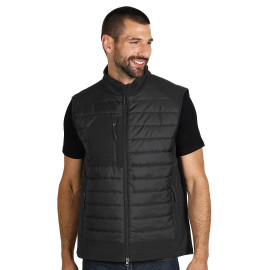 PARKER VEST, workwear bodywarmer, black