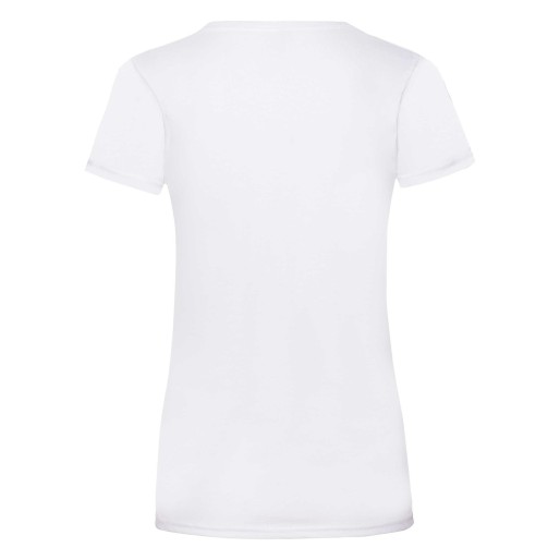 Fruit of the Loom, Valueweight, women's cotton T-shirt, white, XS