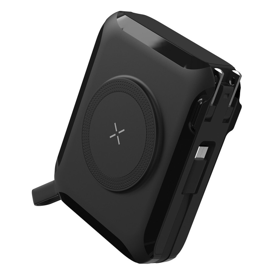 BARACUDA PRO, univerzalni putni punjač laptop pomoćna baterija, 15.000 mah, pd 65w, crna