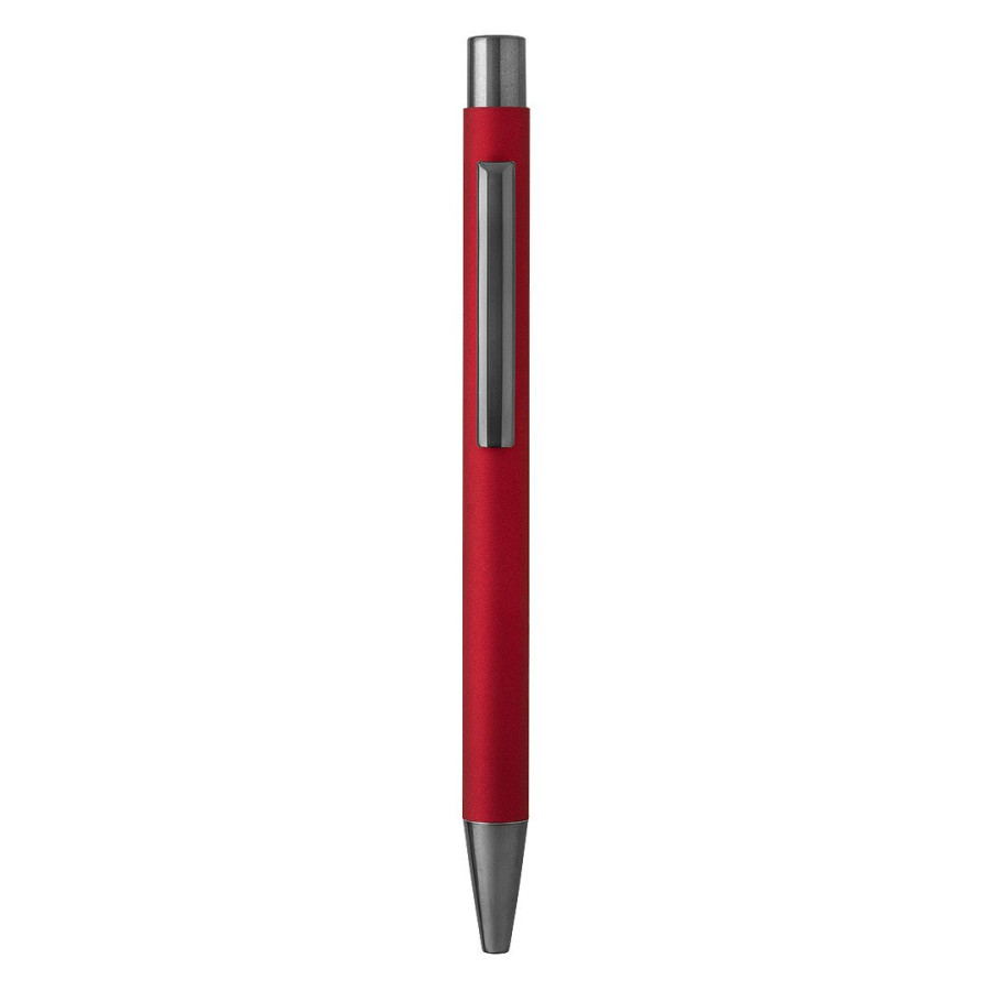 TITANIUM GUN, metal ball pen, red