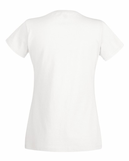 Fruit of the Loom, Valueweight, women's cotton T-shirt, white, L