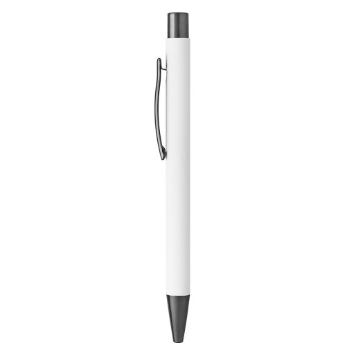 TITANIUM GUN, metalna hemijska olovka, bela