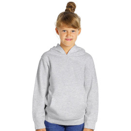 CHAMP KID, kids' hooded sweatshirt, 280 g/m2, ash