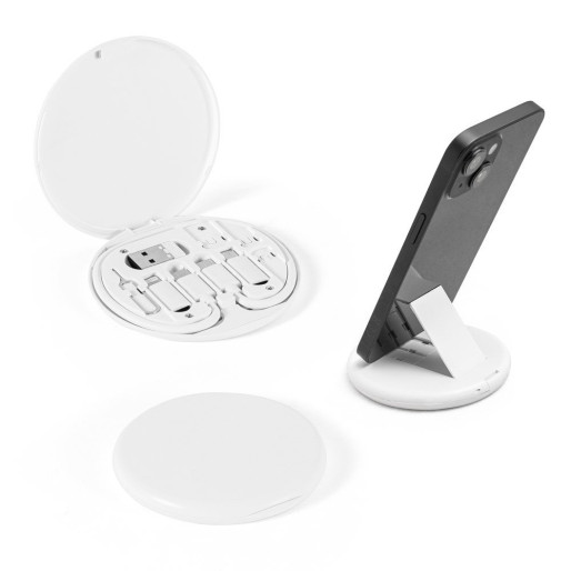 SYSTROM. Reciklirano ABS (100% rABS) super brzi kabl za punjenje i set adaptera