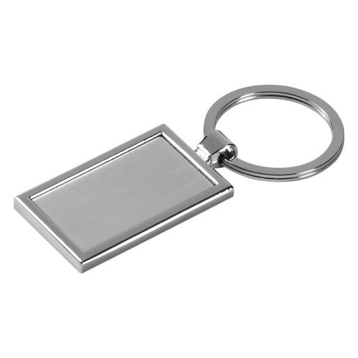 SIMS, metalni privezak za ključeve, tamno sivi