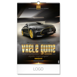 VRELE GUME, zidni kalendar: 7 listova, dvomesečni