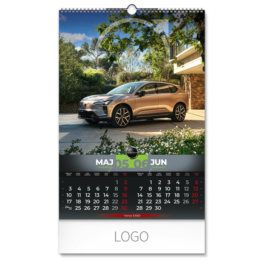 VRELE GUME, wall calendar, 7 pages, b3 format