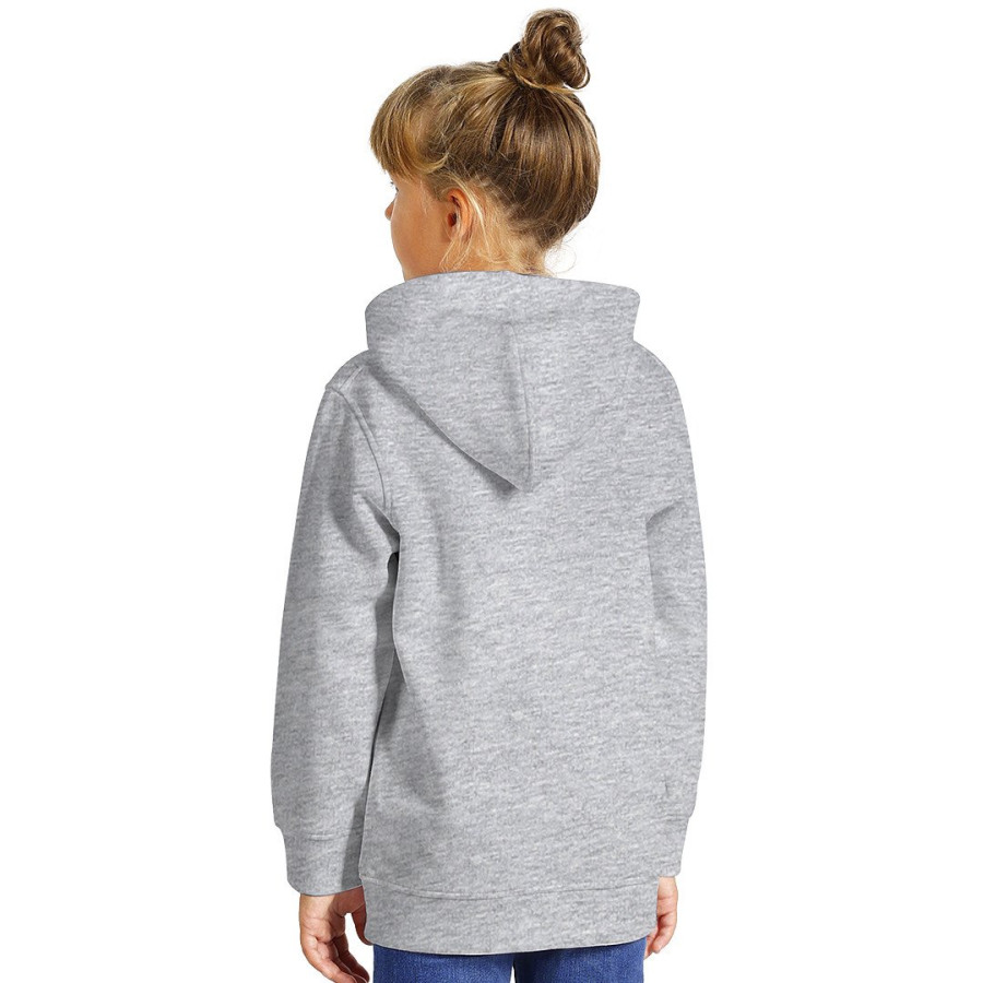 CHAMP KID, kids' hooded sweatshirt, 280 g/m2, ash