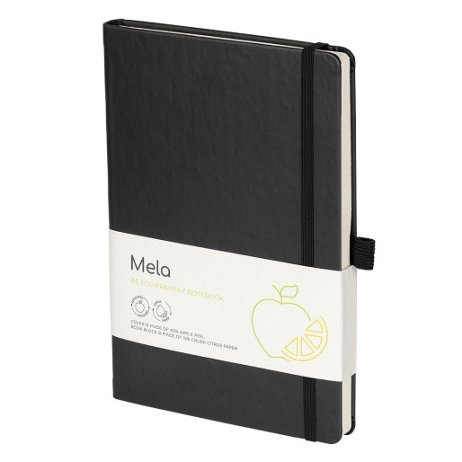 MELA, a5 notebook, black