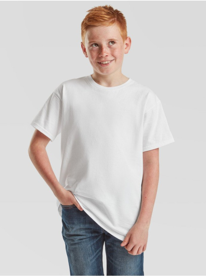 Fruit of the loom, KIDS ICONIC 195 T pamučna majca bela 104 (3-4 godina)