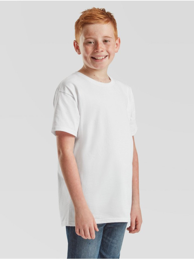 Fruit of the loom, KIDS ICONIC 195 T pamučna majca bela 104 (3-4 godina)