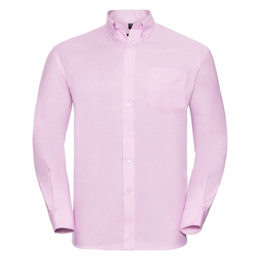 RUSSELL EASY CARE OXFORD men's LS ECare Oxfrd shirt, long sleeve shirt