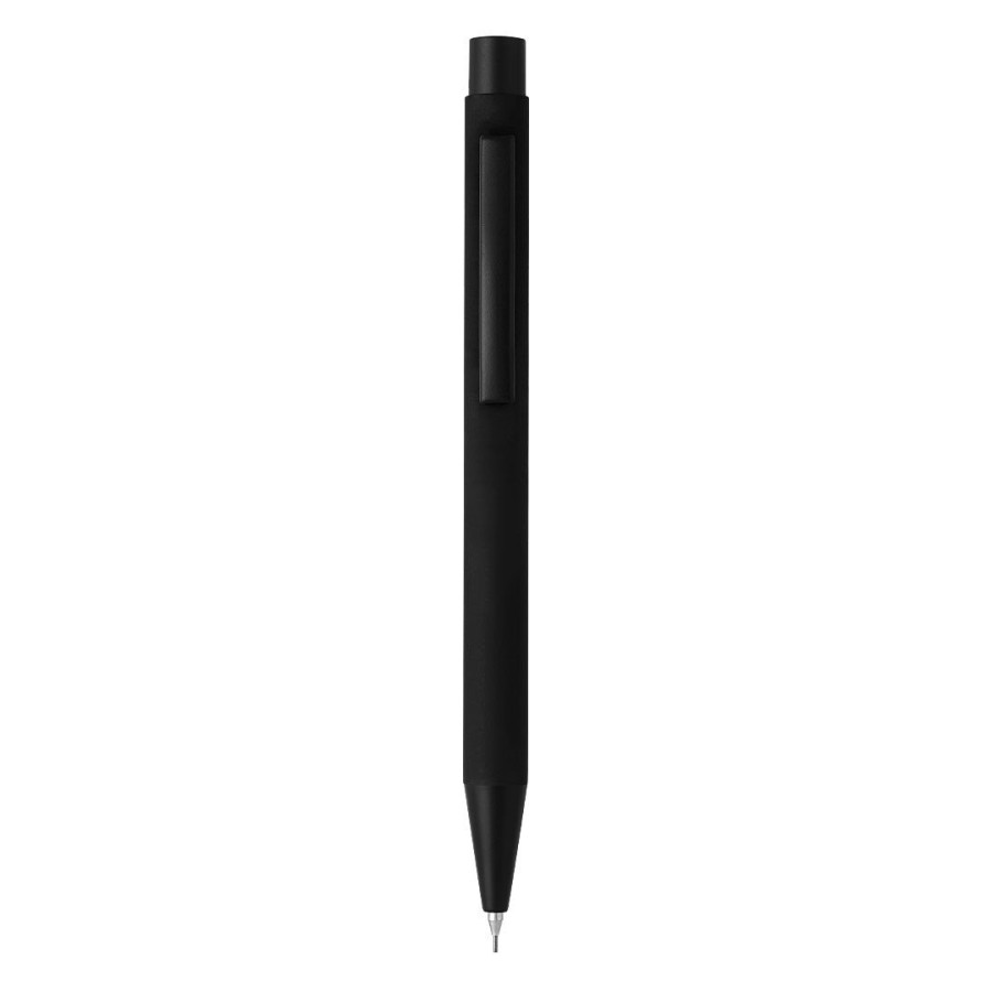 TITANIUM JET BLACK M, metal mechanical pencil, black