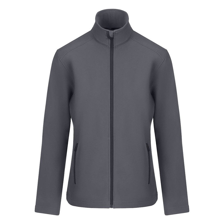 BEST NEO WOMEN, women's softshell jacket, 280 g/m2, dark gray