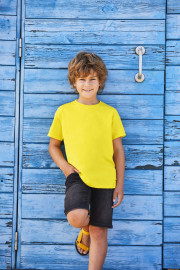 Fruit of the Loom, Original T, Children's Cotton Short Sleeve T-shirt, Teet, 9-11