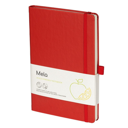 MELA, a5 notebook, red