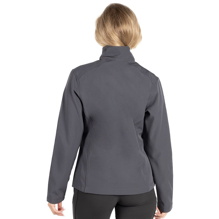BEST NEO WOMEN, ženska softshell jakna, 280 g/m2, tamno siva