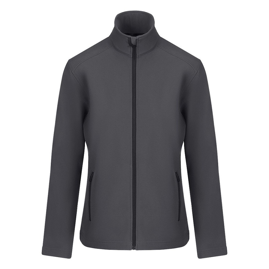 BEST NEO WOMEN, ženska softshell jakna, 280 g/m2, tamno siva