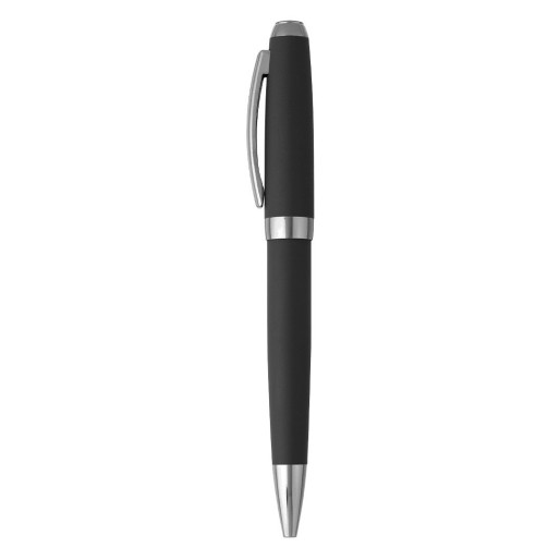 BERTA SOFT, metal ball pen in a gift box gray