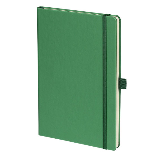 MELA, a5 notebook, kelly green