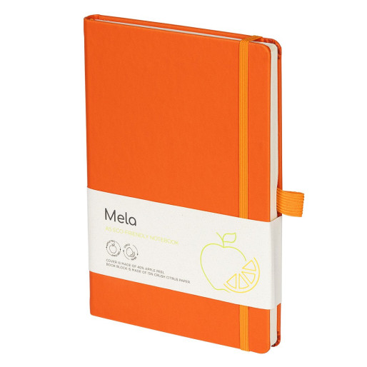 MELA, a5 notebook, orange