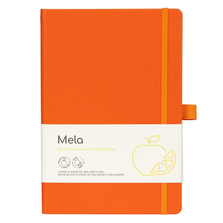 MELA, a5 notebook, orange