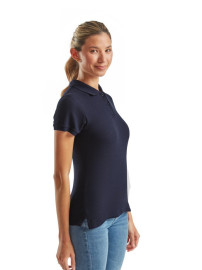 Fruit of the Loom, Ladies Premium Polo, Women's Premium Polo Shirt, Dark Weight, S