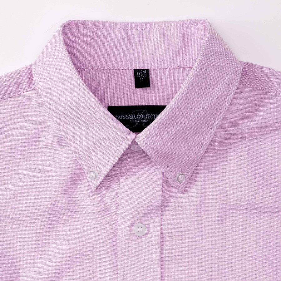 RUSSELL EASY CARE OXFORD men's LS ECare Oxfrd shirt, long sleeve shirt