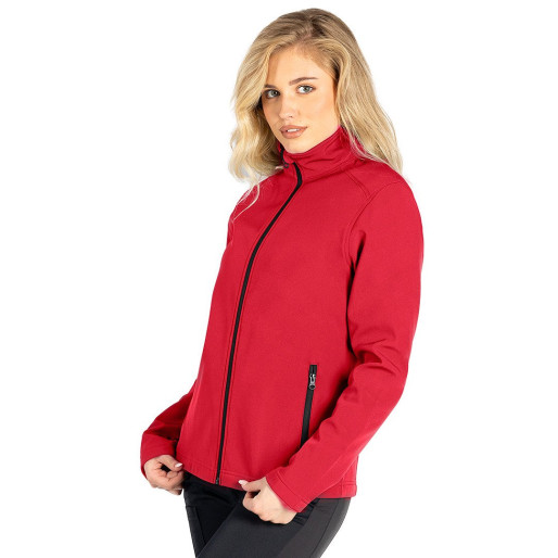 BEST NEO WOMEN, women's softshell jacket, 280 g/m2, red